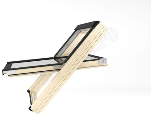 Мансардное окно Fakro FTS-V U4 Standart с двухкамерным стеклопакетом 660*1180 Мансардное окно Fakro FTS-V U4 Standart с двухкамерным стеклопакетом 660*1180