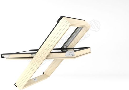 Мансардное окно Fakro FTS-V U4 Standart с двухкамерным стеклопакетом 660*1180 Мансардное окно Fakro FTS-V U4 Standart с двухкамерным стеклопакетом 660*1180