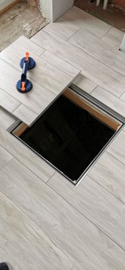 Напольный люк Премиум 50 мм 750*750 Напольный люк Премиум 50 мм 750*750