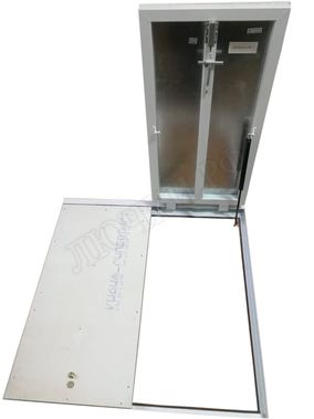 Напольный люк Самоподъемный Невидимка короб 2 створки 1000*1150 Напольный люк Самоподъемный Невидимка короб 2 створки 1000*1150