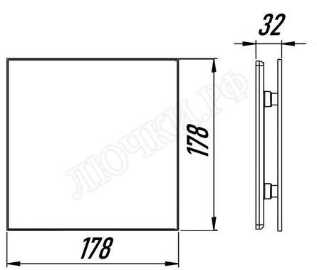 Вытяжной вентилятор Awenta System+, Turbo, 125, KWT125M, PTGR125M, Красный матовый, стекло Вытяжной вентилятор Awenta System+, Turbo, 125, KWT125M, PTGR125M, Красный матовый, стекло